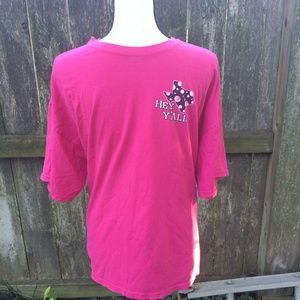 Hey Y'all Texas  Sz XL Women T-Shirt